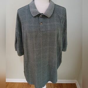 Saddlebred Quick Dry Plaid Polo Shirt